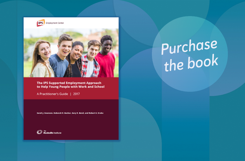 Cover image of The IPS Supported Employment Approach to Help Young People with Work and School book